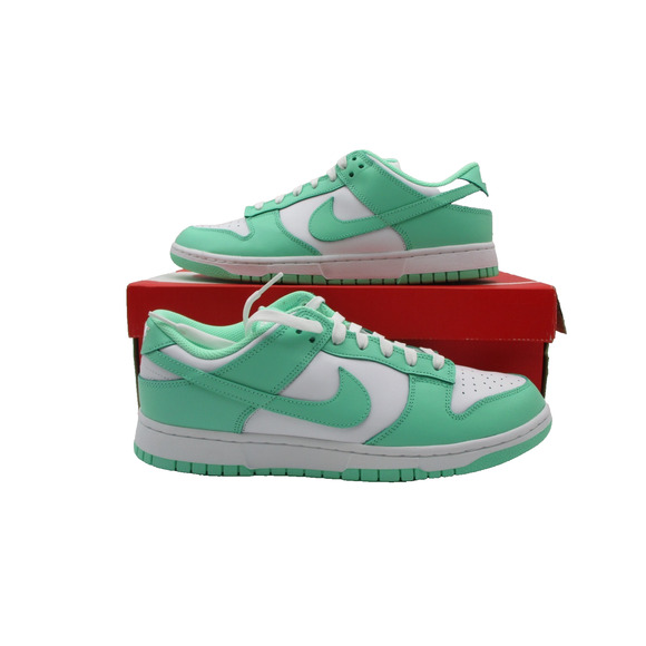 Nike Dunk Low W Green Glow White DD1503-105 Women’s 12 / Men’s 10.5 New w/ Box** - Picture 1 of 12